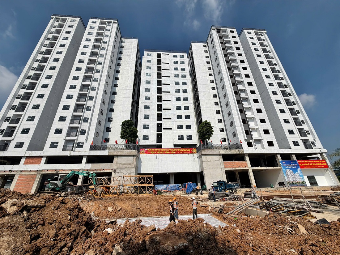 TIẾN ĐỘ THỰC HIỆN DỰ ÁN NOXH THĂNG LONG TỚI NGÀY 22/05/2026 CỤ THỂ NHƯ SAU : 